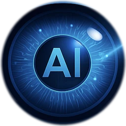 AI on the Future logo, a stylised eye with AI in the iris